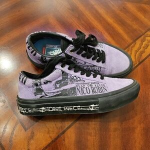 Vans Skate Old Skool One piece Wanted Nico Robin Men's size 4.5
